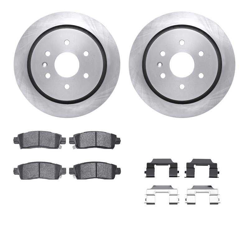 Dynamic Friction 6212-46234 Disc Brake Kit - Rear