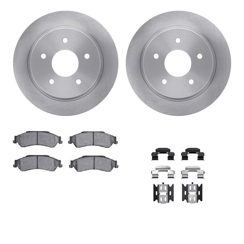 Dynamite Friction 6212-48001 Disc Brake Kit - Rear