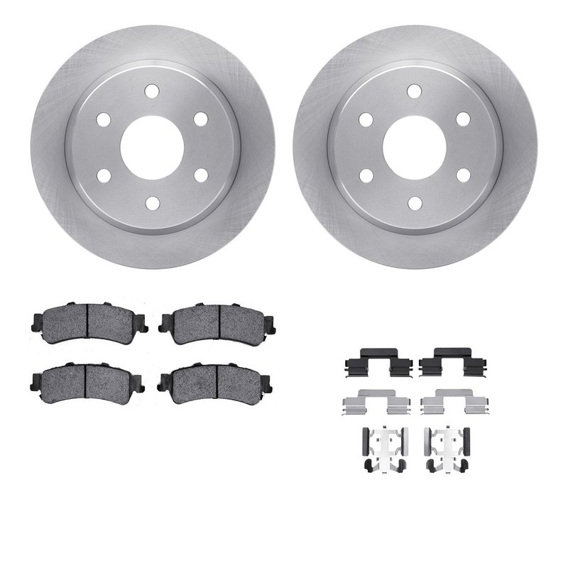 Dynamite Friction 6212-48013 Disc Brake Kit - Rear