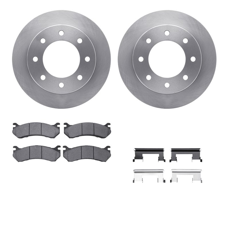 Dynamite Friction 6212-48019 Disc Brake Kit - Rear