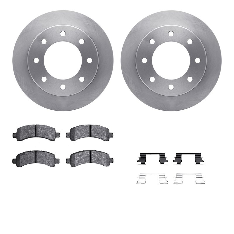 Dynamite Friction 6212-48020 Disc Brake Kit - Rear