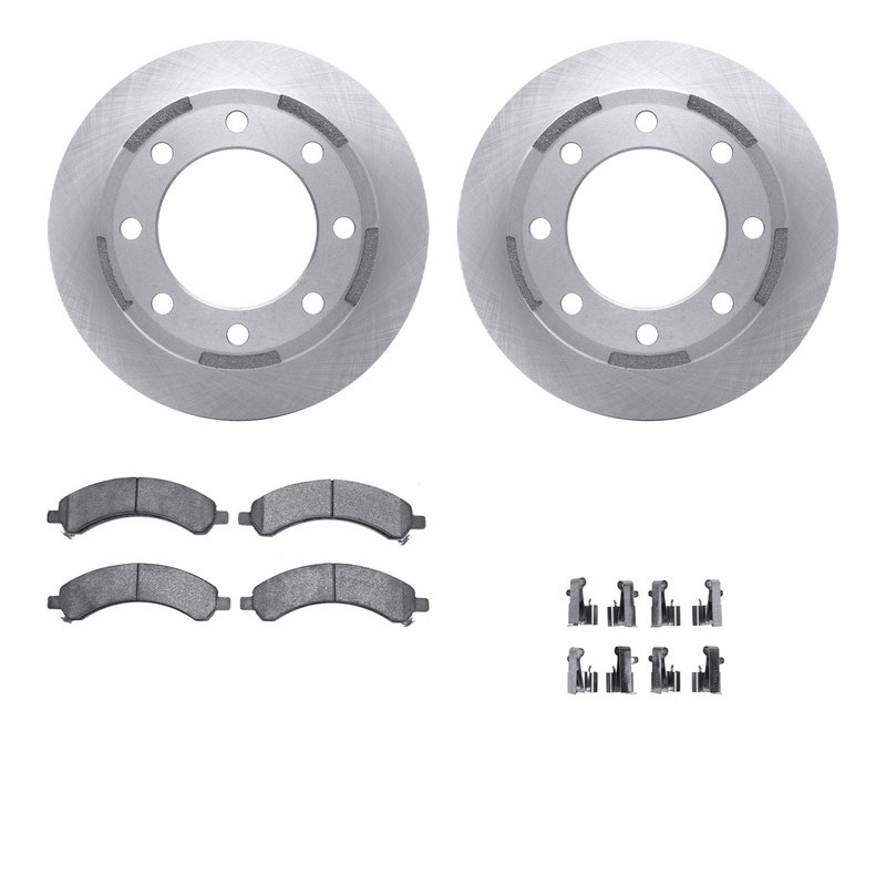 Dynamite Friction 6212-48038 Disc Brake Kit - Rear
