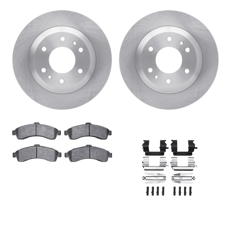 Dynamite Friction 6212-48043 Disc Brake Kit - Front