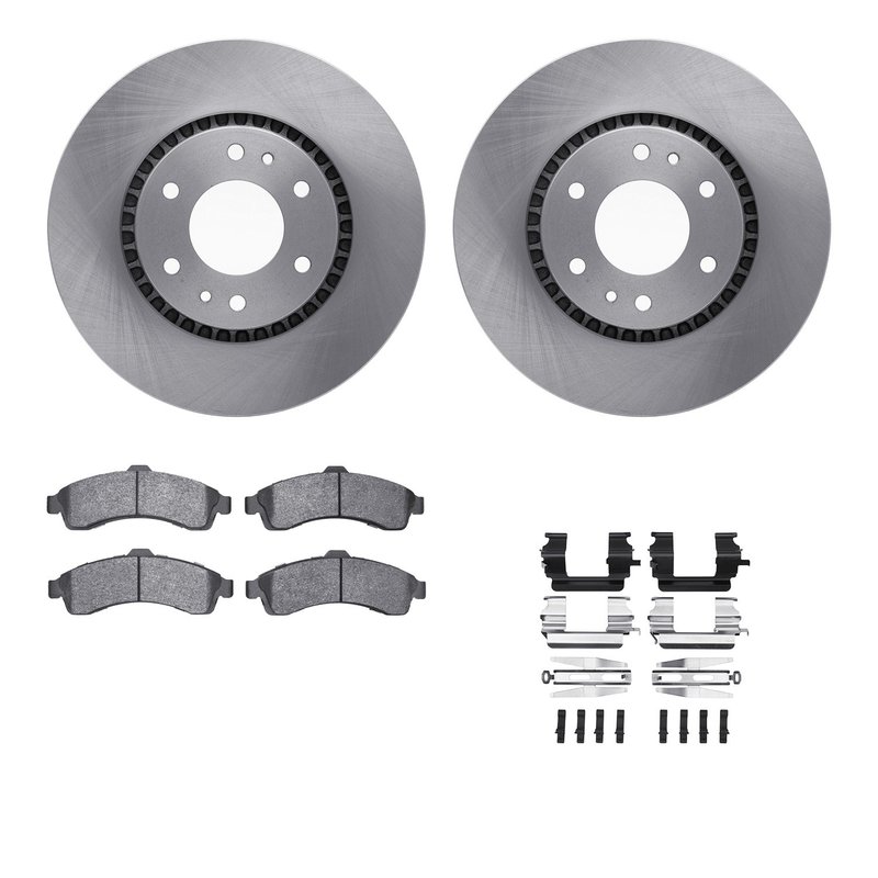 Dynamite Friction 6212-48046 Disc Brake Kit - Front