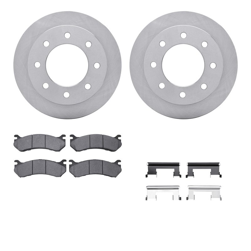 Dynamite Friction 6212-48052 Disc Brake Kit - Rear