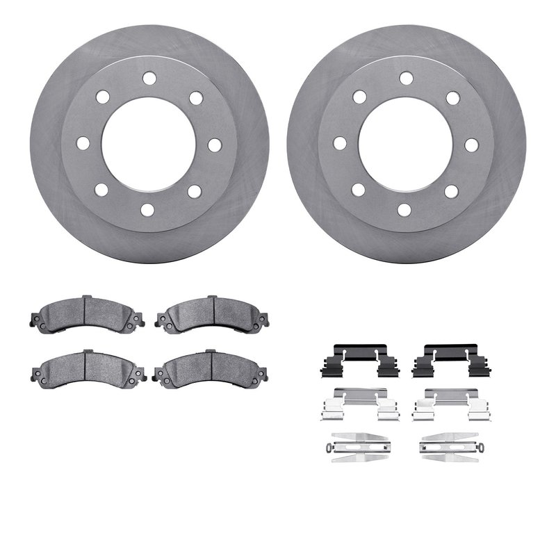 Dynamite Friction 6212-48053 Disc Brake Kit - Rear
