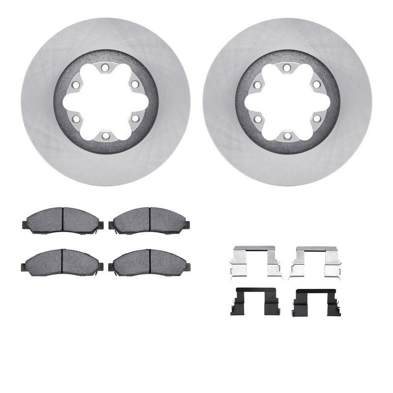 Dynamite Friction 6212-48058 Disc Brake Kit - Front