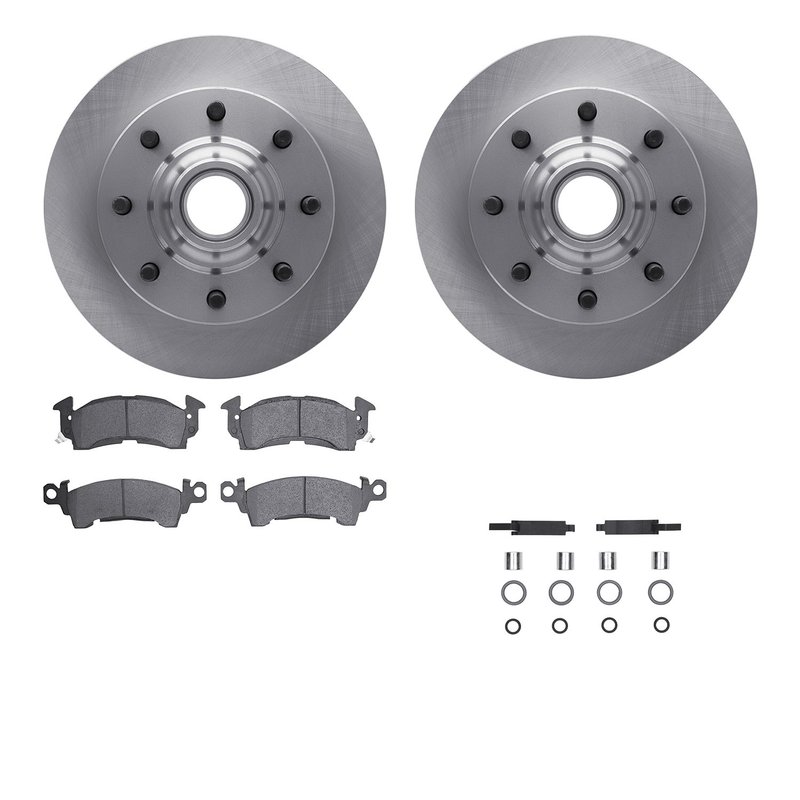 Dynamite Friction 6212-48093 Disc Brake Kit - Front