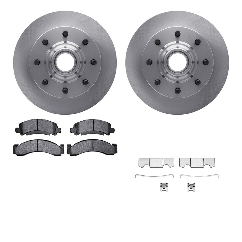 Dynamite Friction 6212-48095 Disc Brake Kit - Front