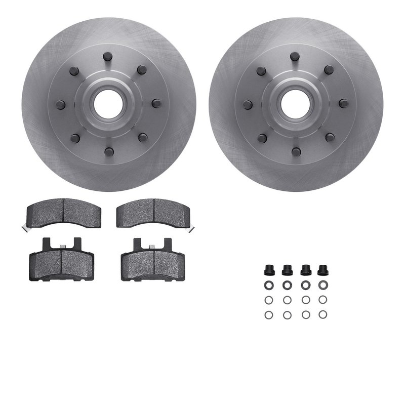 Dynamite Friction 6212-48141 Disc Brake Kit - Front