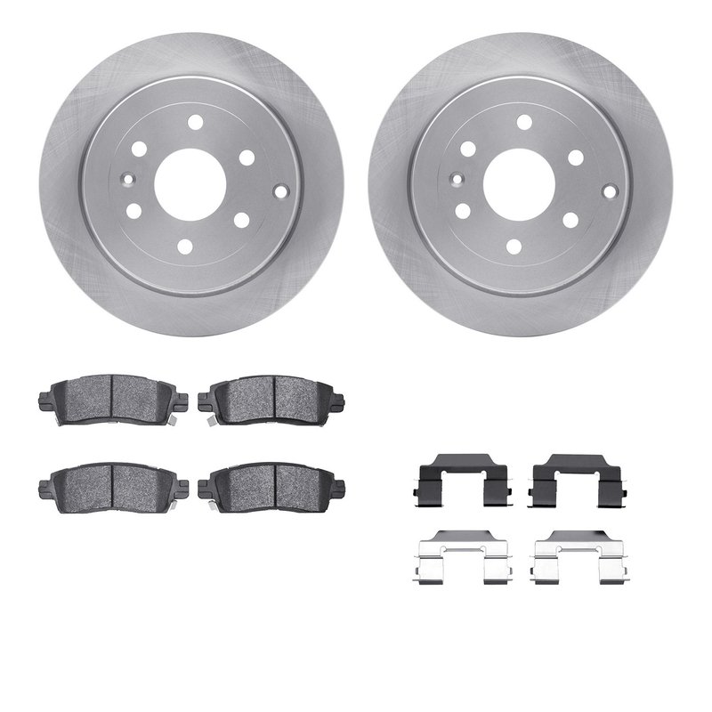 Dynamite Friction 6212-48342 Disc Brake Kit - Rear