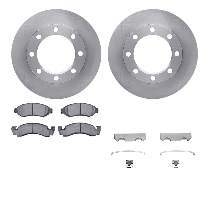 Dynamite Friction 6212-48372 Disc Brake Kit - Front