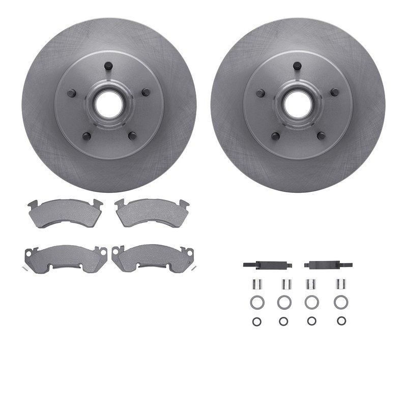 Dynamite Friction 6212-51002 Disc Brake Kit - Front