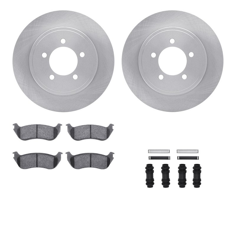 Dynamite Friction 6212-54016 Disc Brake Kit - Rear