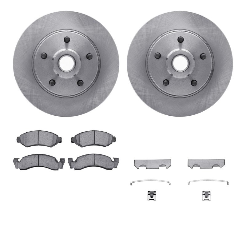 Dynamite Friction 6212-54257 Disc Brake Kit - Front