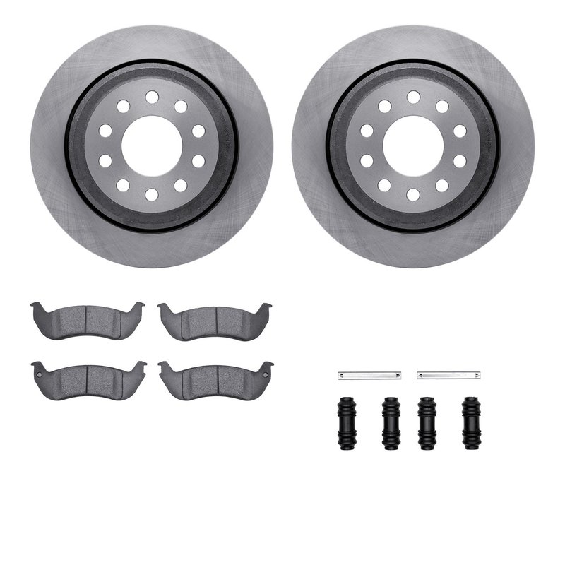 Dynamite Friction 6212-55001 Disc Brake Kit - Rear