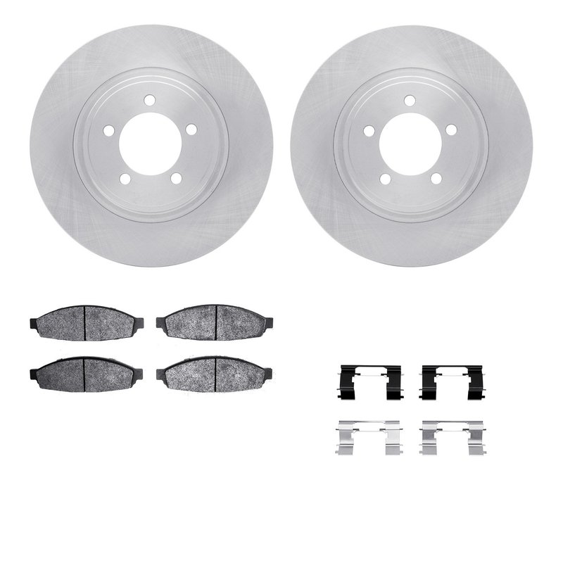 Dynamite Friction 6212-55004 Disc Brake Kit - Front