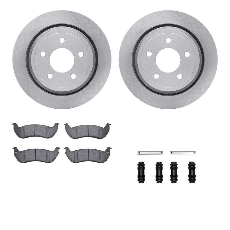 Dynamite Friction 6212-56001 Disc Brake Kit - Rear