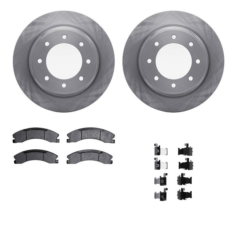 Dynamite Friction 6212-67007 Disc Brake Kit - Rear