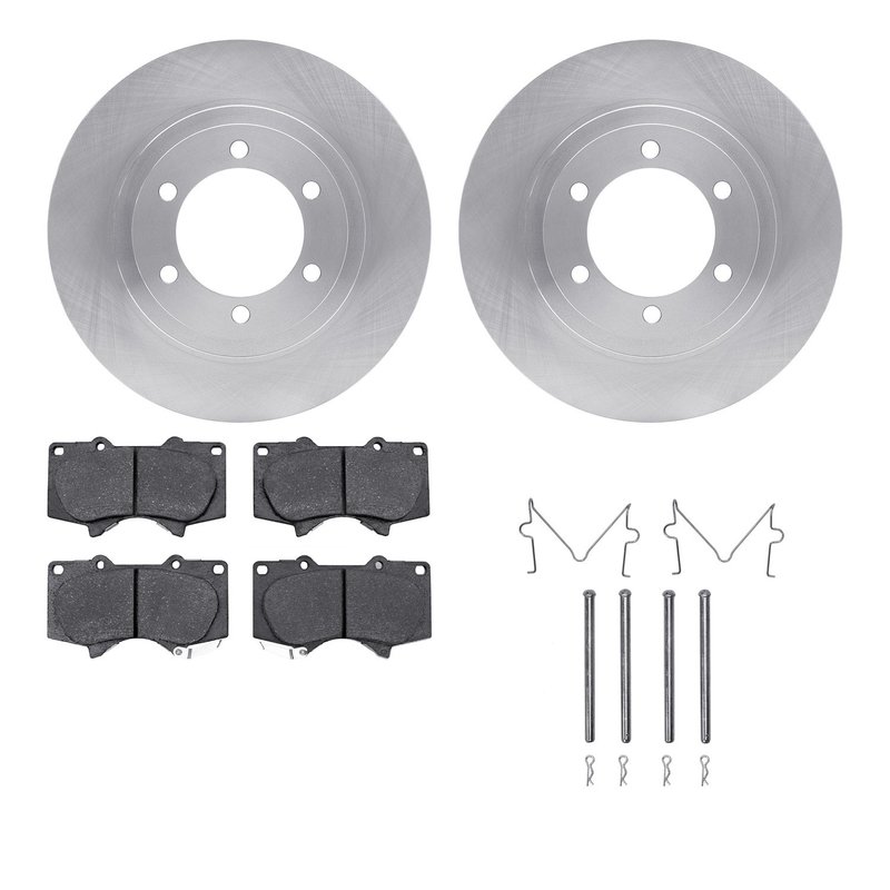 Dynamite Friction 6212-76007 Disc Brake Kit - Front