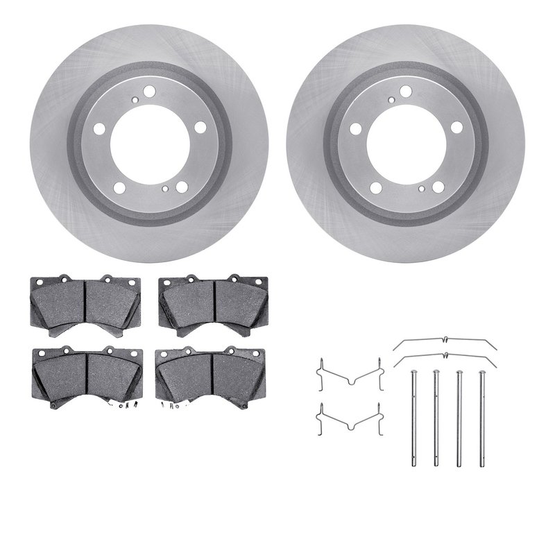 Dynamite Friction 6212-76013 Disc Brake Kit - Front