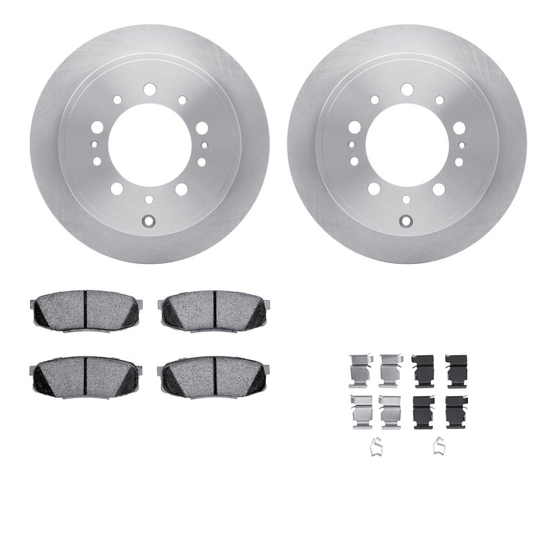 Dynamite Friction 6212-76016 Disc Brake Kit - Rear
