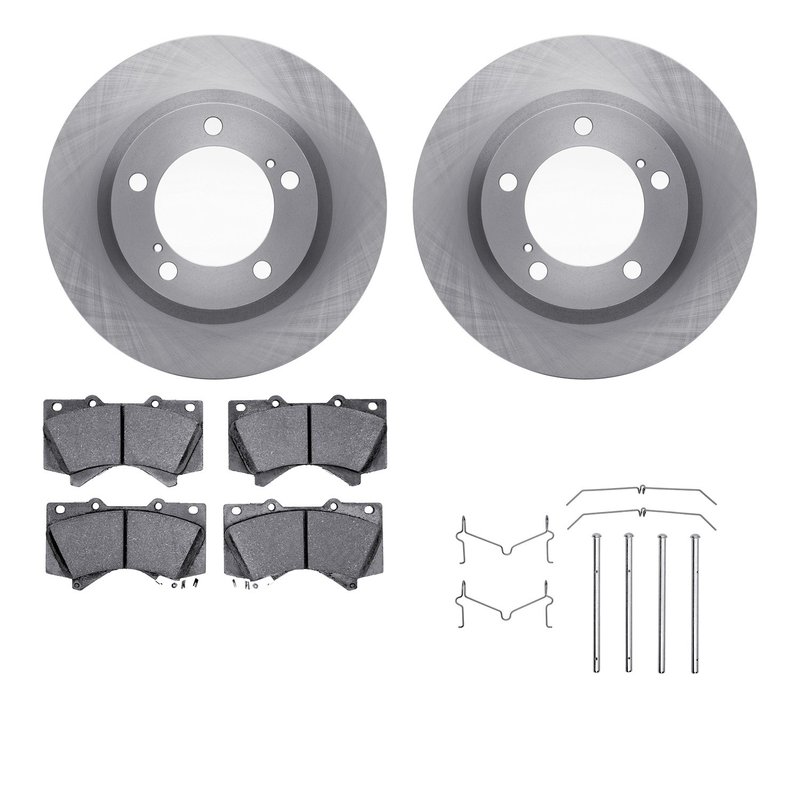 Dynamite Friction 6212-76019 Disc Brake Kit - Front