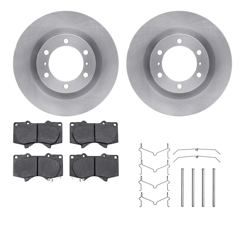 Dynamite Friction 6212-76022 Disc Brake Kit - Front