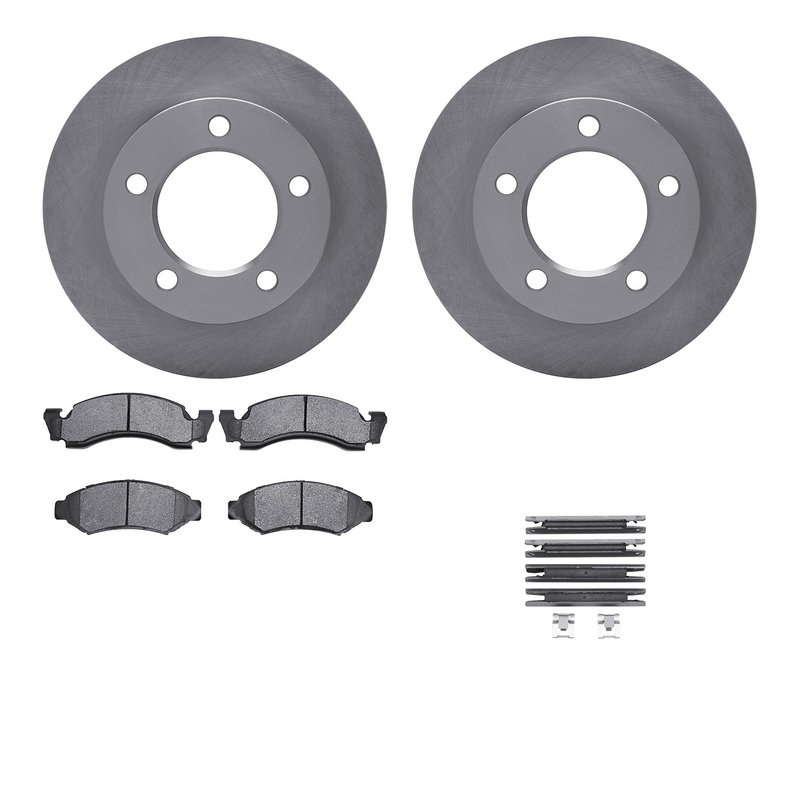 Dynamite Friction 6212-99276 Disc Brake Kit - Front