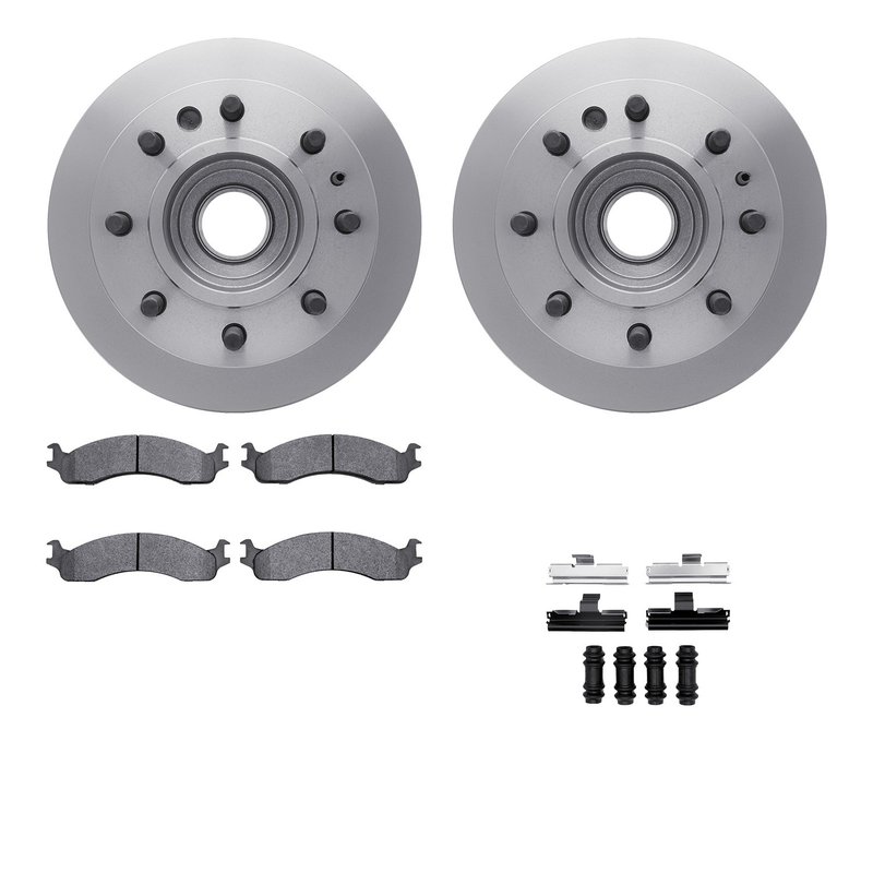 Dynamic Friction 6212-99342 Disc Brake Kit - Front