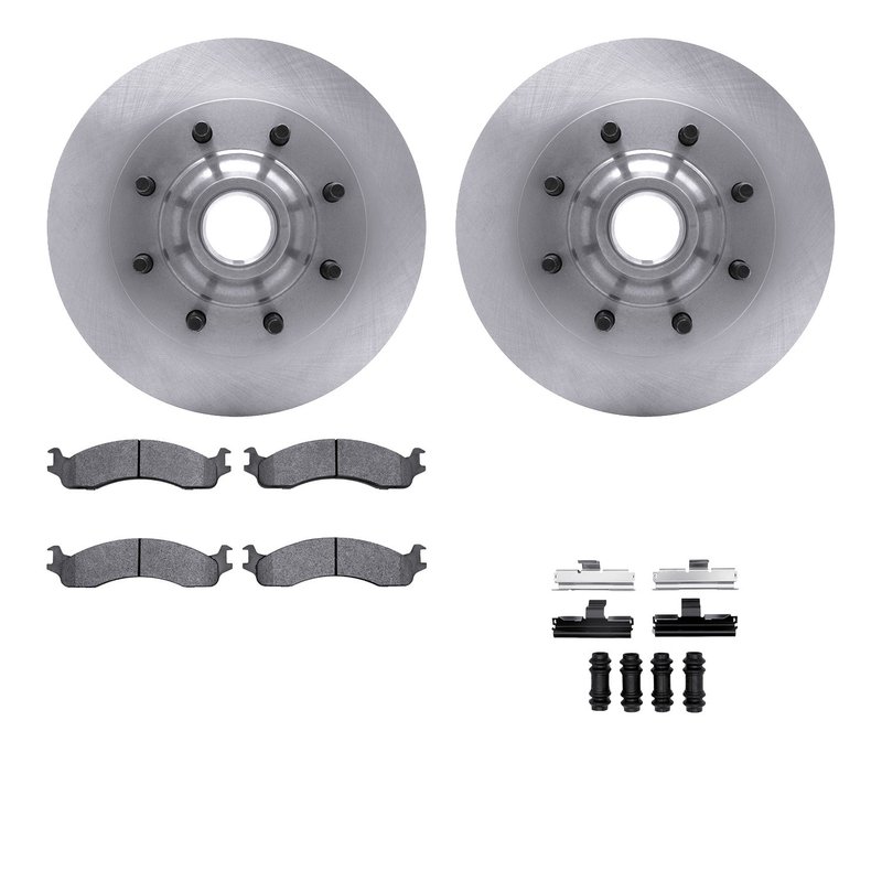 Dynamite Friction 6212-99345 Disc Brake Kit - Front