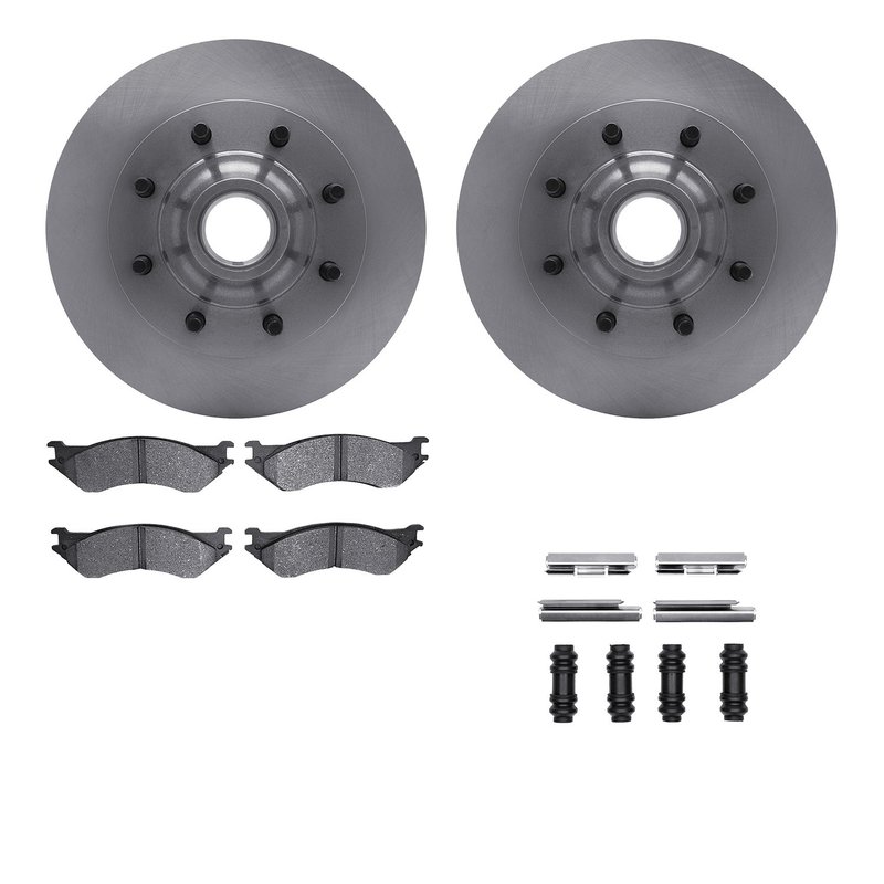 Dynamite Friction 6212-99346 Disc Brake Kit - Front