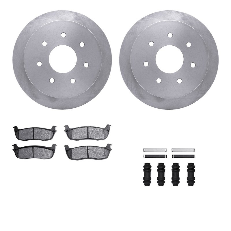 Dynamite Friction 6212-99408 Disc Brake Kit - Rear