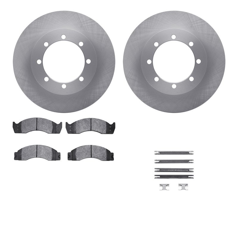Dynamite Friction 6212-99417 Disc Brake Kit - Rear