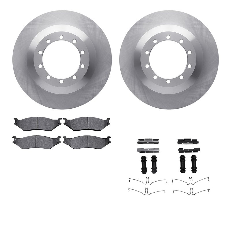 Dynamite Friction 6212-99529 Disc Brake Kit - Rear
