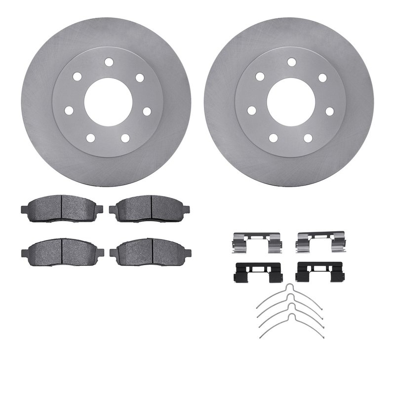 Dynamite Friction 6212-99552 Disc Brake Kit - Front