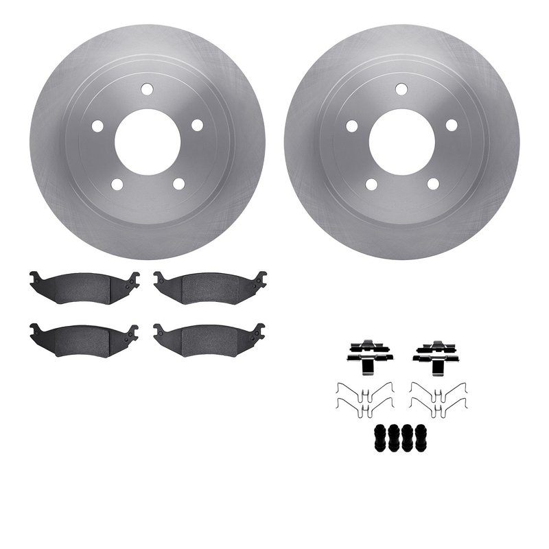 Dynamic Friction 6212-99573 Disc Brake Kit - Rear