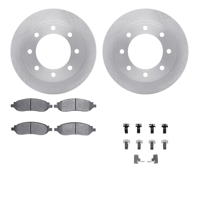 Dynamite Friction 6212-99604 Disc Brake Kit - Rear