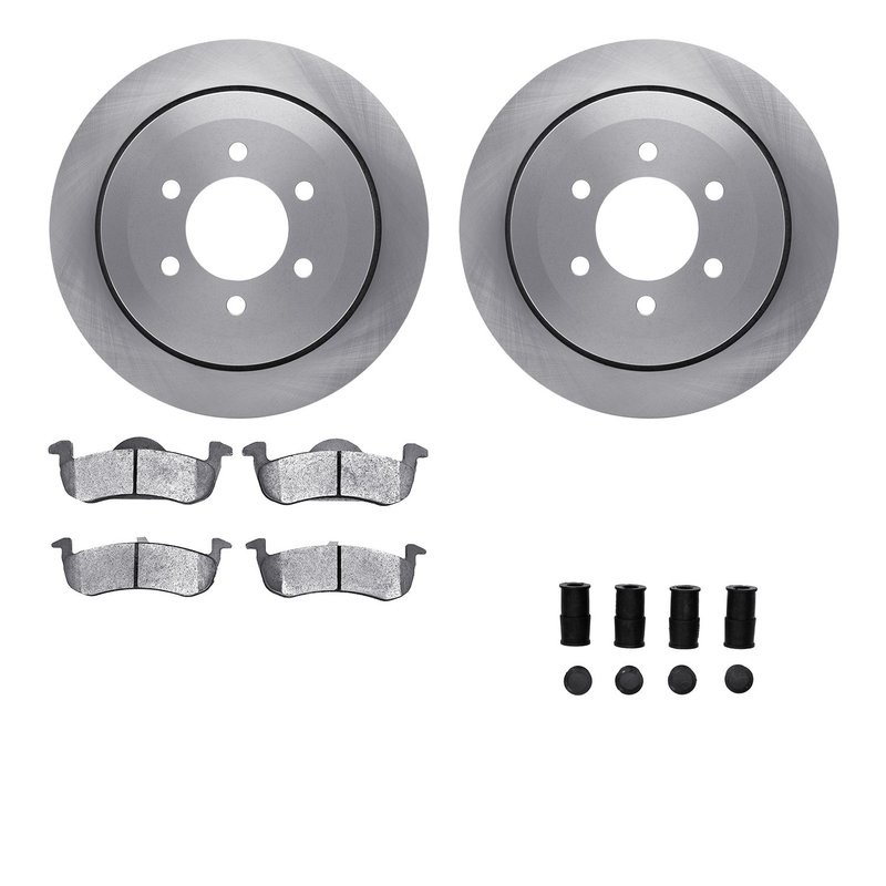 Dynamite Friction 6212-99639 Disc Brake Kit - Rear