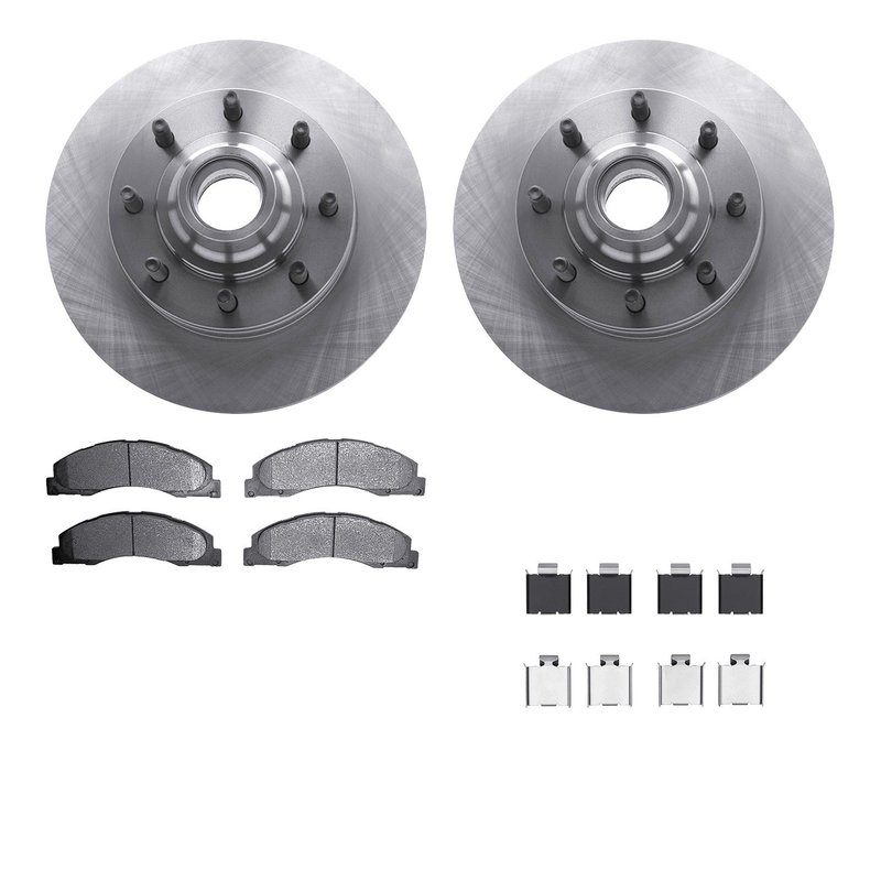 Dynamite Friction 6212-99657 Disc Brake Kit - Front