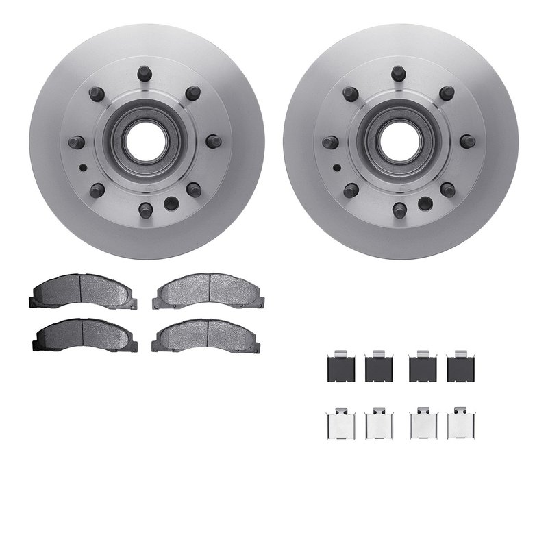 Dynamite Friction 6212-99663 Disc Brake Kit - Front