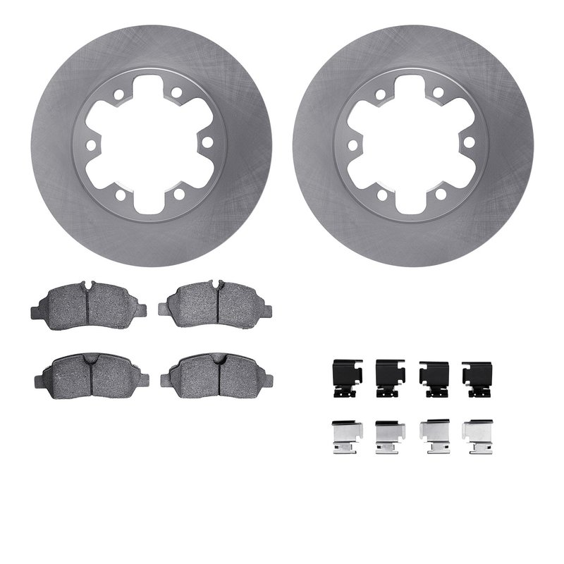Dynamite Friction 6212-99720 Disc Brake Kit - Rear