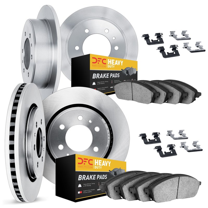 Dynamite Friction 6214-40716 Disc Brake Kit - Front and Rear