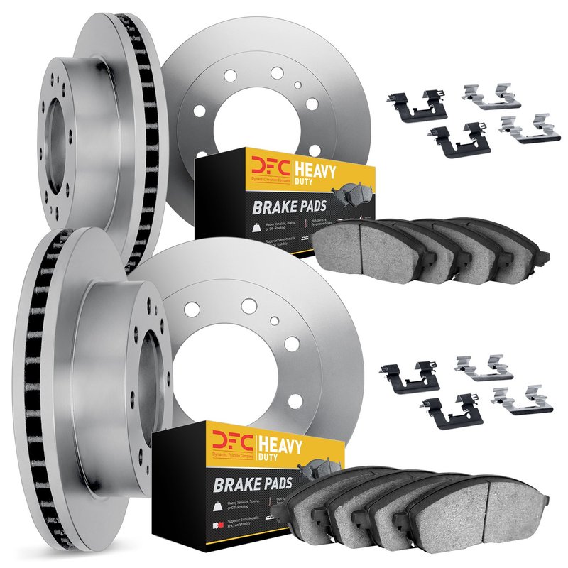 Dynamite Friction 6214-48501 Disc Brake Kit - Front and Rear