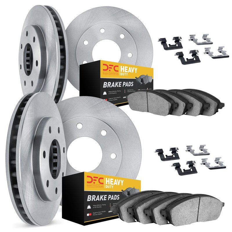 Dynamite Friction 6214-99209 Disc Brake Kit - Front and Rear