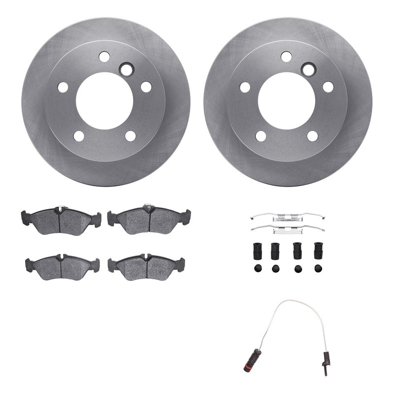 Dynamite Friction 6222-40002 Disc Brake Kit - Rear