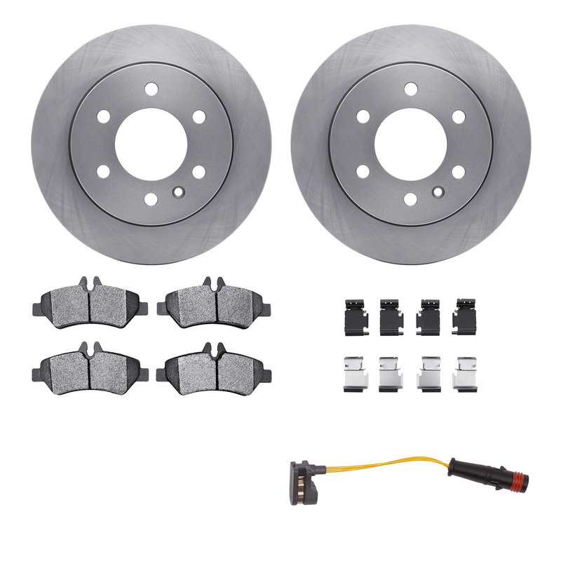 Dynamite Friction 6222-40040 Disc Brake Kit - Rear