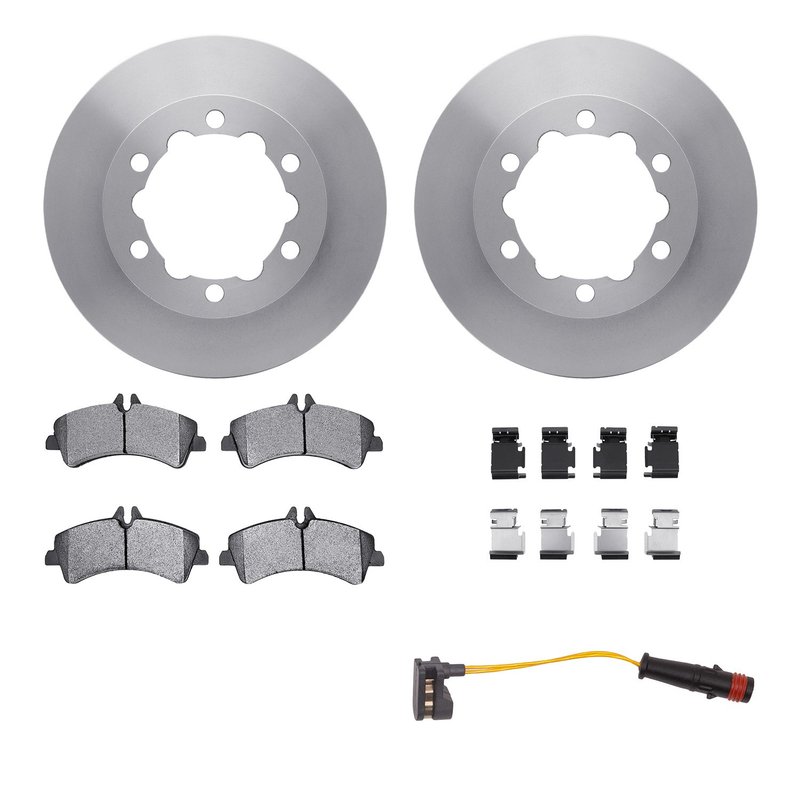 Dynamite Friction 6222-63386 Disc Brake Kit - Rear