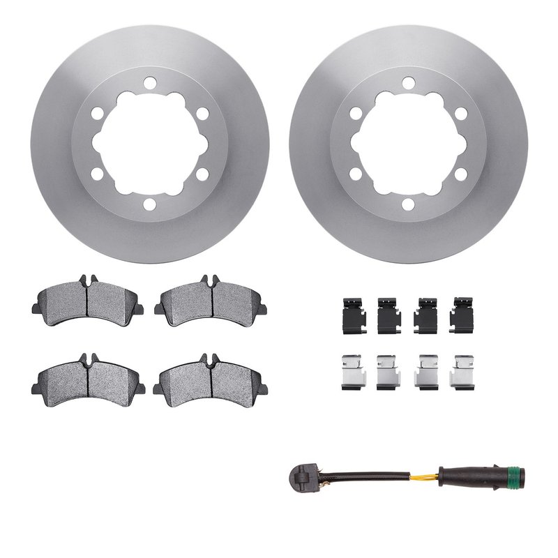 Dynamite Friction 6222-63387 Disc Brake Kit - Rear