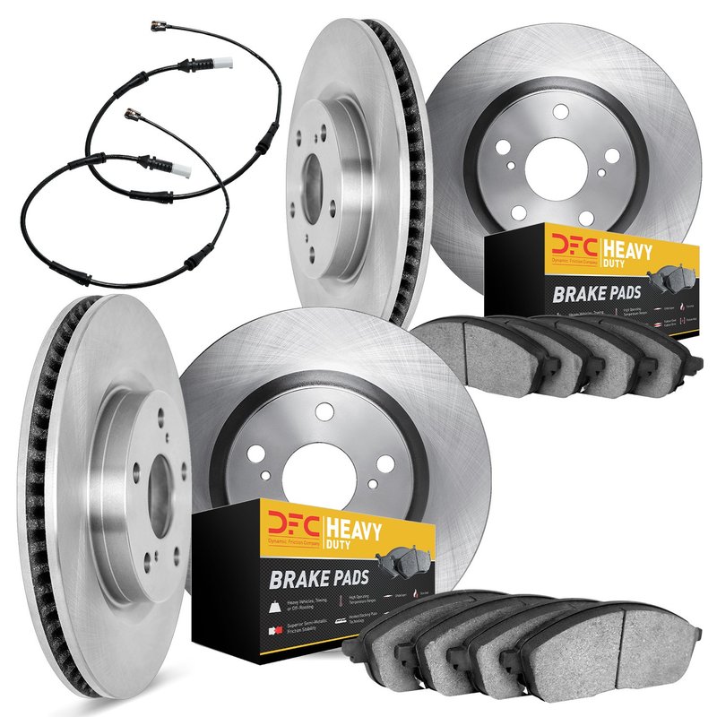 Dynamic Friction 6234-40011 Disc Brake Kit - Front and Rear